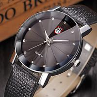 Business Quartz Watch Men outdoor Sport Watches Men Corium Crocodile Leather Strap wristwatch clock hours Complete Gift