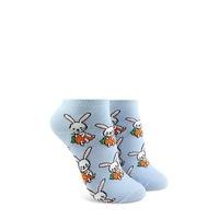 Bunny Print Ankle Socks