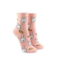 Bunny Carrot Crew Socks