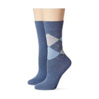 Burlington Women\'s socks Everyday Argyle blue/jeans blue (22044-6660)