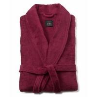 burgundy super soft fleece dressing gown xxl savile row