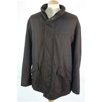 Burberry - Size: XLarge (46 /112cm, reg length) - Chocolate Brown - Casual/Country Wool Lined Nylon Jacket