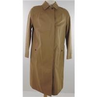 Burberry Prorsum Size L Commuter II Honey Raincoat.