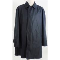 burberry black medium lightweight raincoat