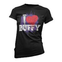 Buffy The Vampire Slayer Womem\'s I Heart Buffy T-Shirt - XXL