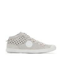 Bulle/A Leather High Top Trainers