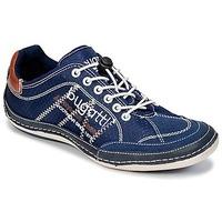 bugatti lamete mens shoes trainers in blue