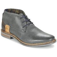 bugatti lovekka mens mid boots in grey