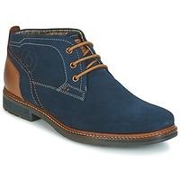 bugatti magil mens mid boots in blue