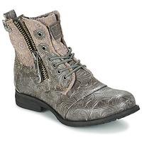 bunker sara womens mid boots in grey