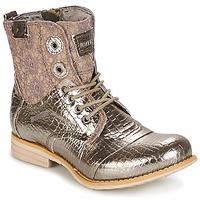 Bunker SARA women\'s Mid Boots in Silver