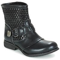 bunker sara womens mid boots in black