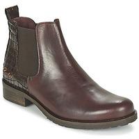 bunker fresa womens mid boots in brown