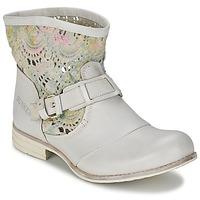 bunker last sara womens mid boots in white