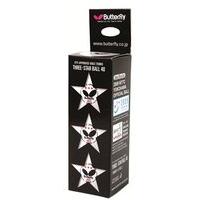 Butterfly 3 Star Table Tennis Balls (Box of 3)