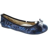 butterfly twists chloe womens shoes pumps ballerinas in blue