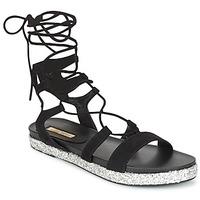 buffalo clodi womens sandals in black