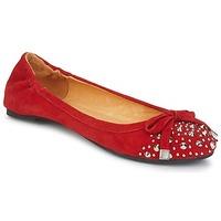 buffalo bethany womens shoes pumps ballerinas in red