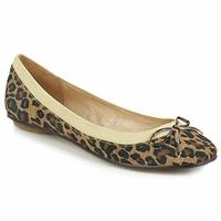 buffalo leopalda womens shoes pumps ballerinas in brown