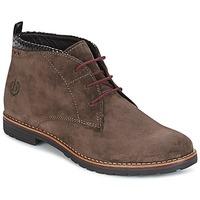 bugatti womens mid boots in brown