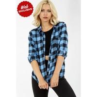 BUFFALO OVERSIZED CHECK SHIRT