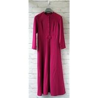 Button Down Maxi Dress Unbranded - Pink - Vintage