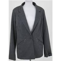 Butterfly by Matthew Williamson, size 16 grey jersey jacket