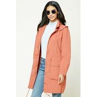 buckle neck utility jacket