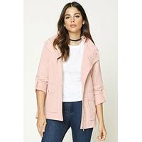 Button-Front Utility Jacket