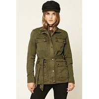 Button-Front Utility Jacket