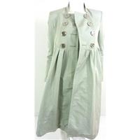 Burberry Stone Trench Coat Size Small