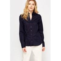 Button Front Fitted Shirt