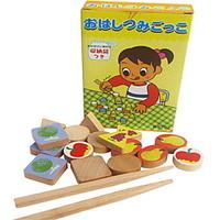 Building Blocks Educational Toy Toy Foods For Gift Building Blocks Square Circular Wood 2 to 4 Years 5 to 7 Years Toys