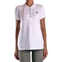 Burberry BRIT - Women\'s Polo YNG85118 women\'s Polo shirt in white