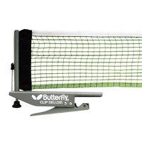 Butterfly Clip Deluxe Table Tennis Net and Post Set