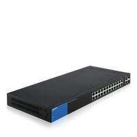 Business Gigabit Smart Switch Poe 24-port + 2 Rj45 / Sfp (24 Ports Poe / 192w)