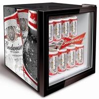 budweiser bottle design mini fridge