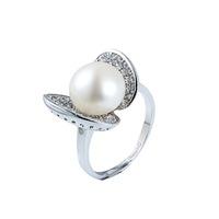 Butterfly\'s Heart pearl ring