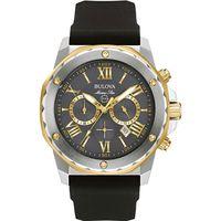 bulova mens marine star chronograph watch