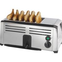 burco tssl16chr 4 slot stainless steel commercial toaster