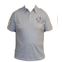 Bunker Mentality Two Under Diamante Sky Blue Polo