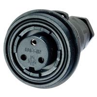 bulgin px0732s buccaneer in line socket 3 pole