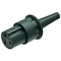 bulgin px0631 3 pole miniature free socket