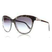 bvlgari 8158 sunglasses variegated black 53668g