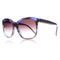 Bvlgari 8155 Sunglasses Blue Red Fantasy 53398H