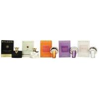 Bvlgari Miniatures Gift Set 5 x 5ml - Jasmin Noir EDP + Mon Jasmin Noir EDT + Omnia Indian Garnet EDT + Omnia Amethyste EDT + Omnia Crystalline EDT