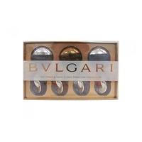 Bvglari The Omnia & Aqva Iconic Mini Collection Mini Gift Set - 5 ml Amethyst EDT + 0.15 ml Indian Garnet EDT + 0.15 ml Crystalline EDT + 0.15 ml Cora