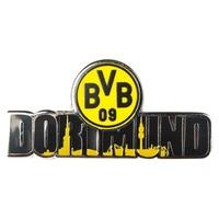 bvb dortmund skyline pin badge blue