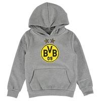 bvb tonal crest hoodie black junior black