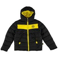 bvb winter padded jacket blackyellow junior black